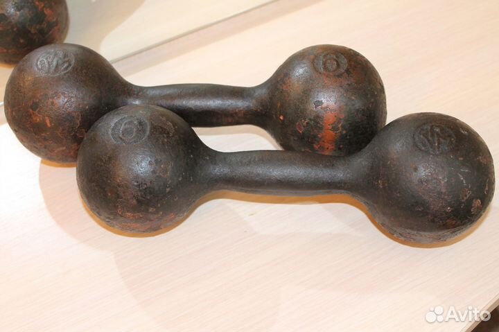 Гантели 6кг СССР (2шт)