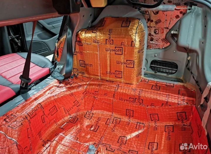 Шумоизоляция багажного отделения