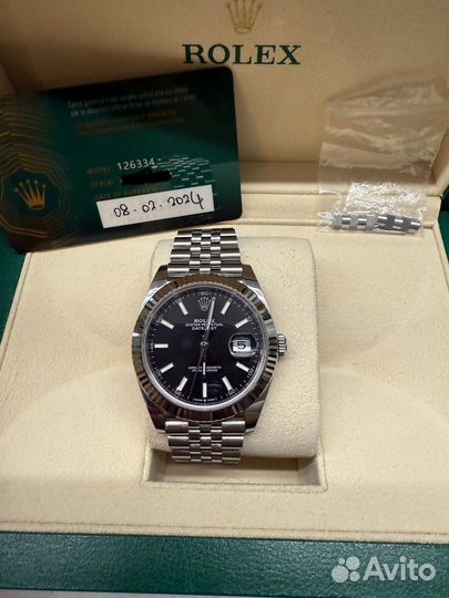 Rolex datejust 41 MM 126334 черные