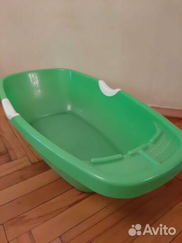Детская ванночка для купания с горкой