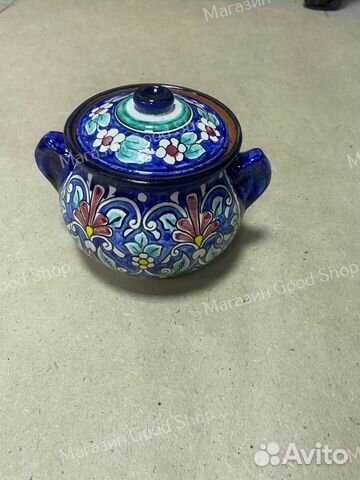 Сахарница Риштанская Керамика 0,5 л