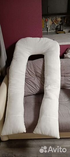 Подушка для беременных 140см с 2 наволочками