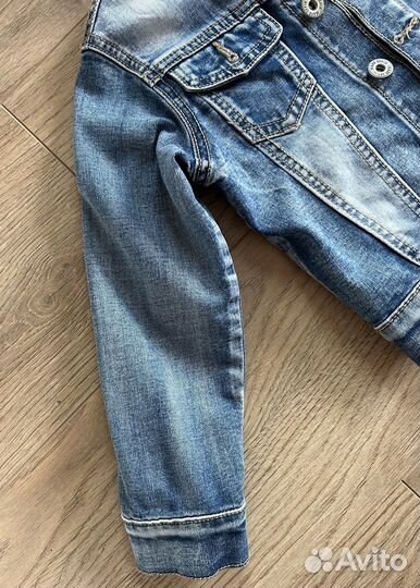 Джинсовка для девочки 104