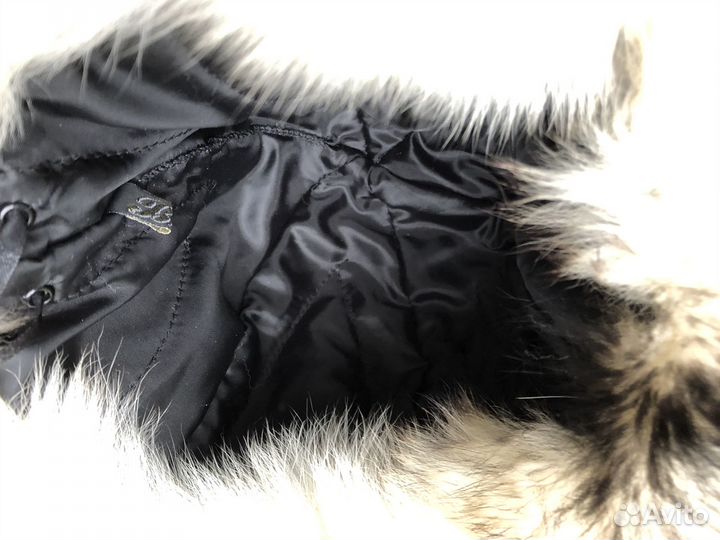 Шапка натуральный мех, кожа