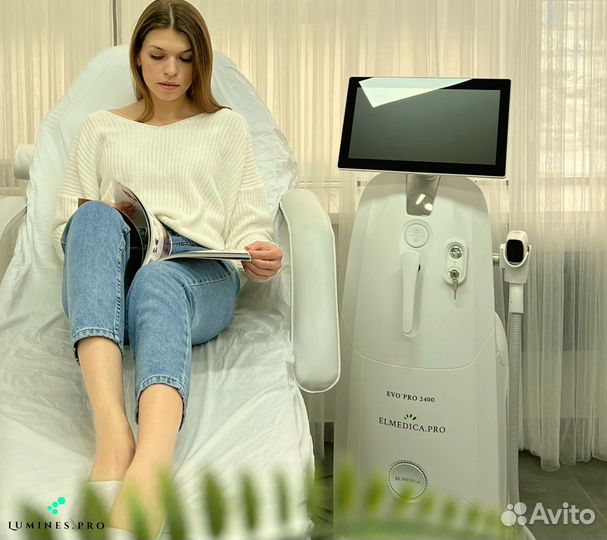 Диодный лазер для эпиляции Lumines макспро 2000 Вт