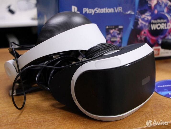 Шлем Sony Playstation PS VR + Камера (PS4) бу