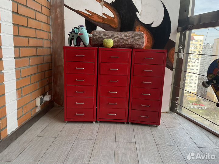 Тумба металлическая IKEA хельмер helmer