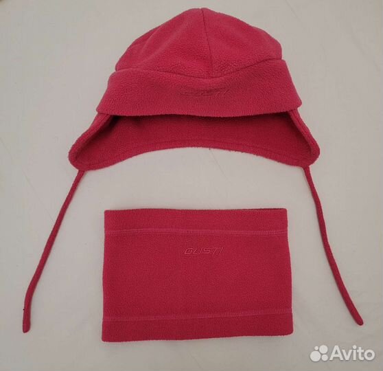 Комплект шапка и снуд детский
