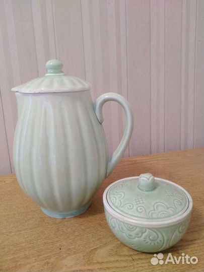 Кувшин и сахарница 50-х годов прошлого столетия