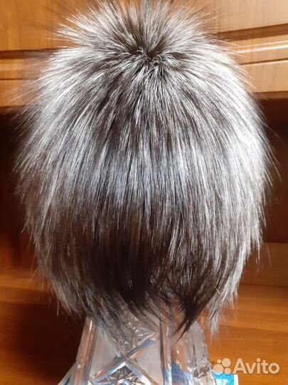 Женская шапка чернобурка