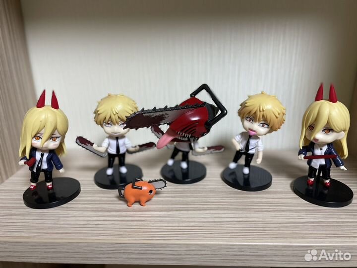 Фигурки аниме Чeловек-бензопила