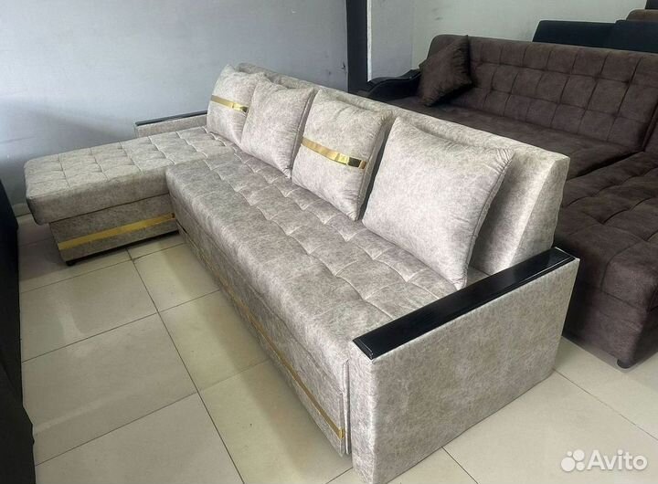 Угловой диван раскладной на заказ