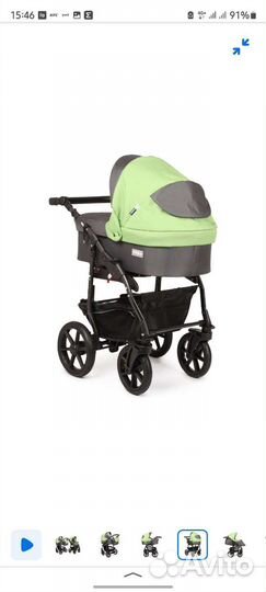 Коляска 2 в 1 Babyton Rocky