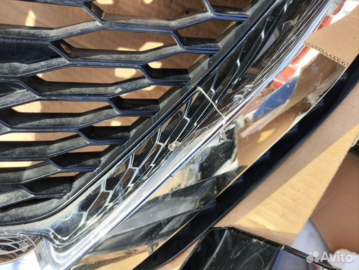 Решетка радиатора Nissan Qashqai j11 рестайлинг