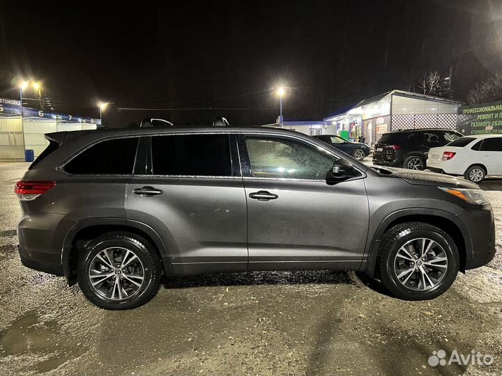 Toyota Highlander 3.5 AT, 2018, 105 000 км