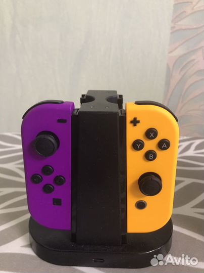 Joy-con для nintendo switch с зарядной станцией