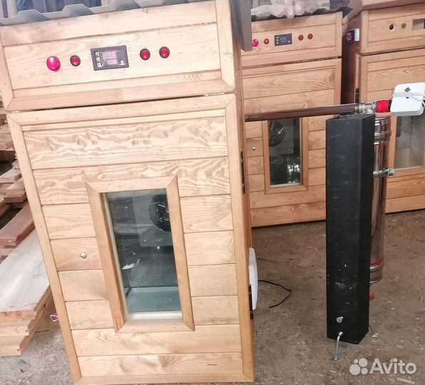 Коптильня с дымогенератором