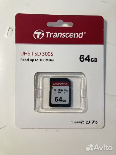 Карта памяти sdhc Transcend