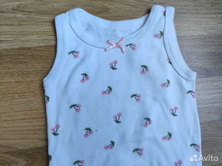 Пакет летней одежды на девочку 68 74