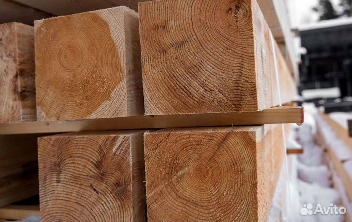 Брус естественой влажности 100*100 3 м. сорт С/А/Б