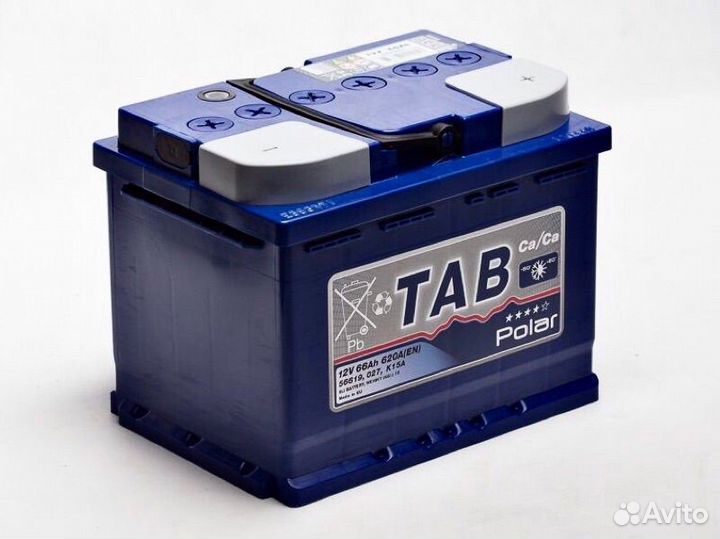 Аккумулятор Tab 66 Ач (прям.пол.)
