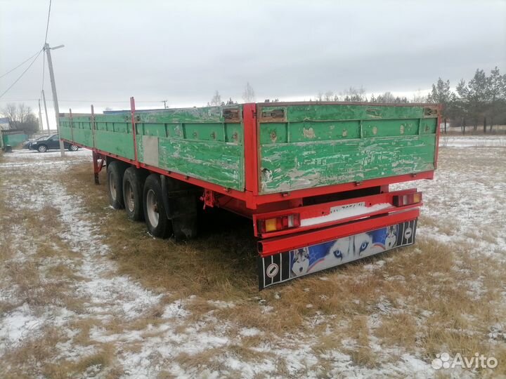 Полуприцеп бортовой Krone SDP27, 1996