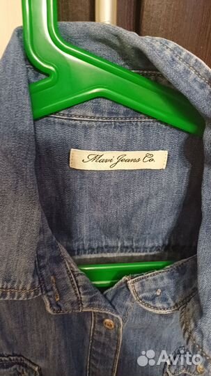 Джинсовое платье L