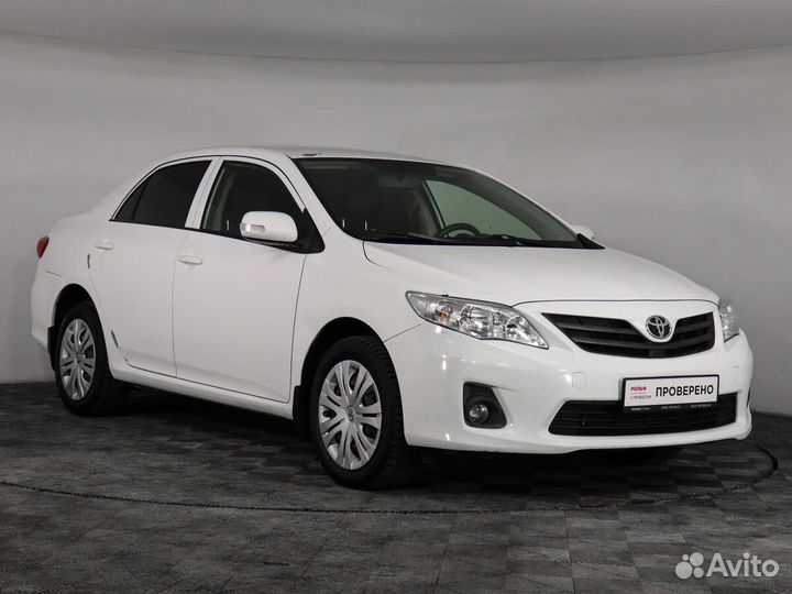 Toyota Corolla 1.6 МТ, 2012, 231 410 км