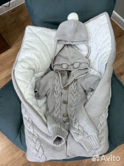 Комплект на выписку зимний