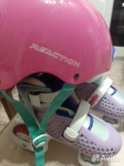 Роликовые коньки детские раздвижные 29-32