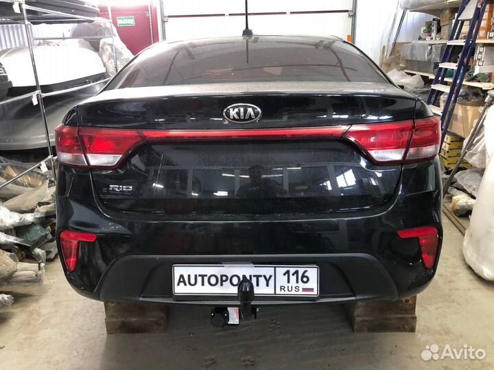 Фаркоп Kia Rio 4 съемный
