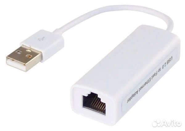 USB-LAN, Ethernet адаптер, RJ45 100 Мбит/с