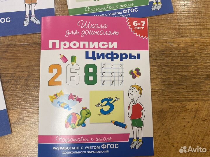 Рабочие тетради и прописи 6-7 лет, Гаврина фгос