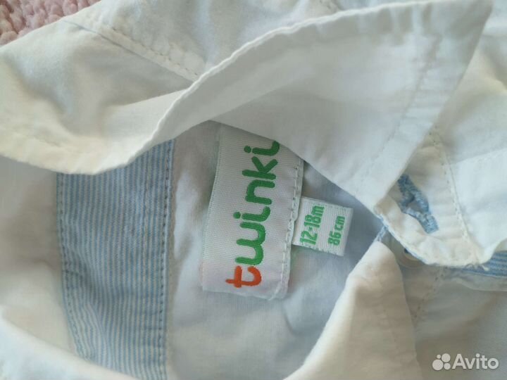 Рубашка на мальчика 86