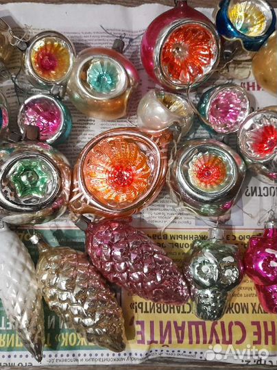 Елочные игрушки СССР