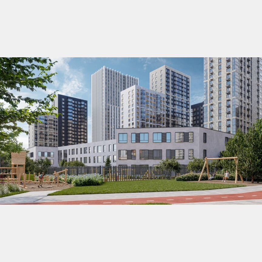 2-к. квартира, 53,3 м², 2/25 эт.