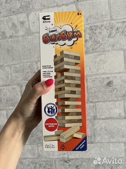 Игра падающая башня бигбум