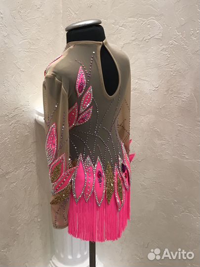 Купальник для художественной гимнастики рост 128см