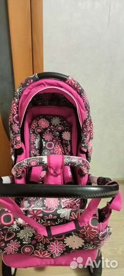 Коляска Riko Nano Flower Collection (2 в 1)