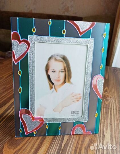 Фоторамка стеклянная