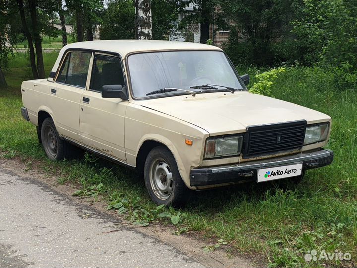 ВАЗ 2107 1.5 МТ, 1989, 22 222 км