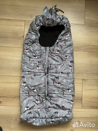 Зимний конверт в коляску