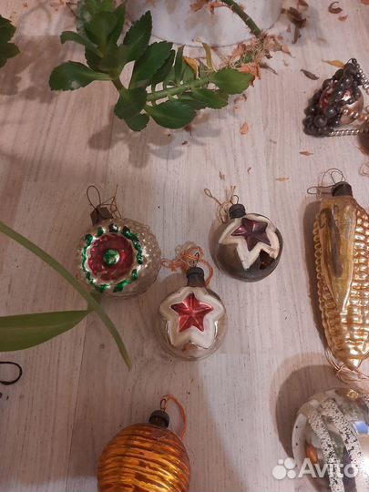 Елочные игрушки СССР советские