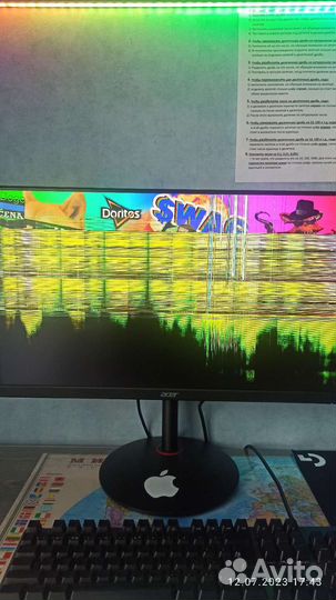 Монитор (сломанный) Acer Nitro