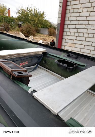 Лодка пвх Quicksilver heavy duty AL 380 с прицепом