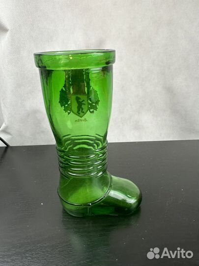 Коллекционный Стакан Бокал для пива.Сапожок