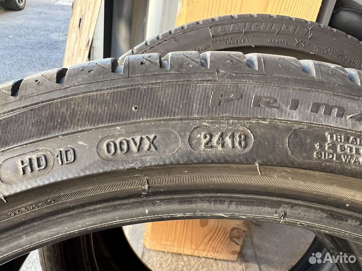 Michelin Primacy 3 245/40 R19 и 275/35 R19