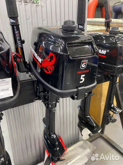 Мотор лодочный подвесной golfstream T5nbms