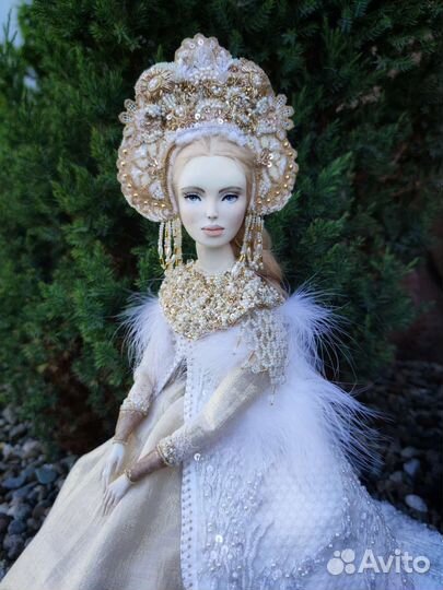 Авторская художественная кукла Царевна Лебедь