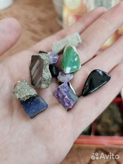 Коллекция камней минералов